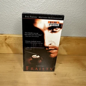 Brand New Sealed Frailty (VHS, 2001) Mathew McConaughey. - Picture 1 of 5