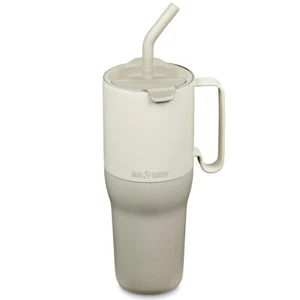 Klean Kanteen Rise w/Flip Lid & Straw Vacuum Insulated Tumbler 1065ml Tofu - Picture 1 of 1