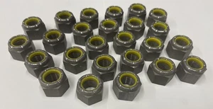 Aluminum Nylon Insert Locknuts- 5/8"-18 Full Height- Lot of 25 (Modified / LM) - Bild 1 von 2