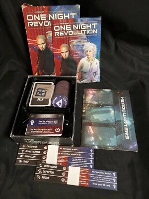 Настольная карточная игра One Night Revolution Dystopian Universe Indie Bezier см. подробности - Изображение 1 из 4