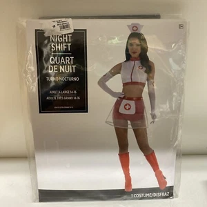 Halloween Costume - Cosplay - Night Shift Nurse - Dress Up Sexy Adult XL NEW - Picture 1 of 3