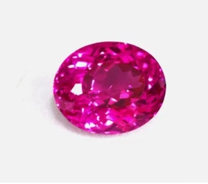 "Exquisite 15.35 Carat Certified Pink Sapphire – Oval Cut Natural Loose Gem" - Picture 1 of 7