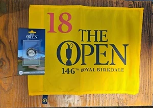 146th Open Royal Birkdale Pin Flag - Jordan Spieth Champion GOY - PLUS Bonus - Picture 1 of 2