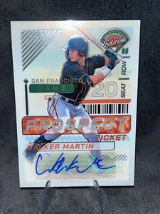 2024 Panini Prospect Edition AUTO #121 Walker Martin, San Francisco Giants Auto - Picture 1 of 1