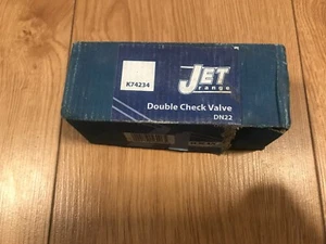 Strahl Doppelrückschlagventil Messing 22mm DN22 K74234 (280423) - Bild 1 von 4