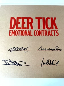 Deer Tick - Emotional Contracts SIGNED Limited Gold Vinyl & Numbered XX/750 - Picture 1 of 4