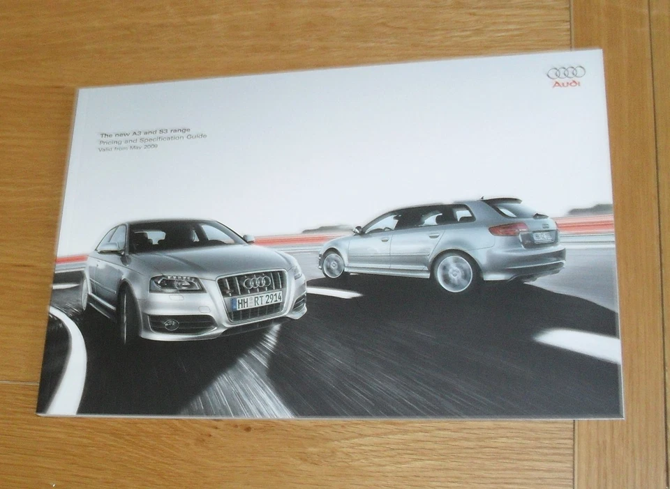 Audi A3 & S3 Brochure 2009 - SE Sport S Line Black Edition 2.0 1.6 TDI 1.4 TFSI - Image 1 of 1