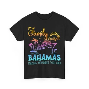 Cruise Family Matching T-shirt, Cruising Lovers Beach Palm Trees Women Men Shirt - Picture 1 of 8