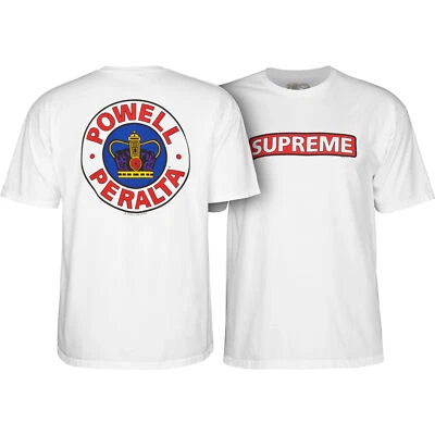 Powell Peralta Skateboards Shirt Supreme White - Image 1 of 3