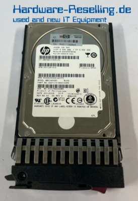 HP 450GB 2,5" SAS-2 6G HDD 10K 599476-002 581310-001 507129-012 EG0450FBDSQ - Immagine 1 di 4