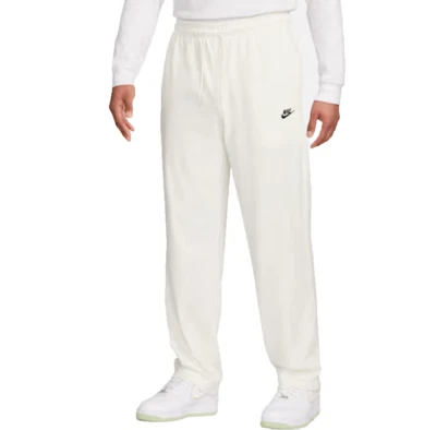 Calça de moletom Nike masculina ajuste padrão perna reta branca tamanho GG - Imagem 1 de 4