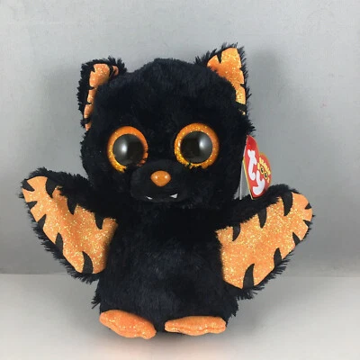 Ty Beanie Boos - MORTIMER the Halloween Bat (6 Inch) Plush Toy NEW 2022 MWMTs - Image 1 of 4