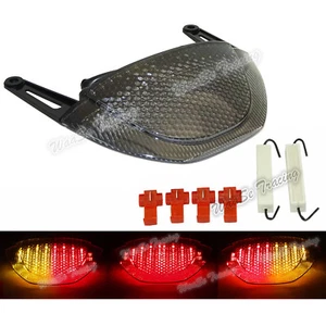 Luz trasera LED integrada luz intermitente freno lámpara trasera para HONDA CBR600RR 2007-2012 - Imagen 1 de 21