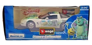Burago 2222 "Chevrolet Corvette Monster" Scala 1/24 Disney Collection 2004 Decal - Imagen 1 de 14