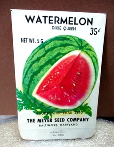 (1) empty vintage seed packet The MEYER SEED Company Baltimore MD. NOS - Picture 1 of 3