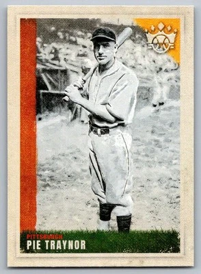 2022 Panini Diamond Kings Pie Traynor Pittsburgh Pirates #108 - Image 1 of 2