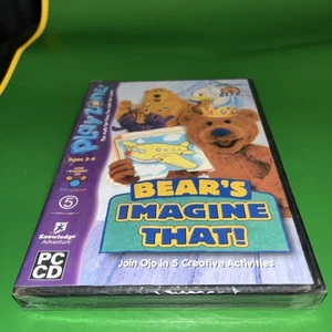 Bear In The Big Blue House Pc game Playzone! Bears imagine that! Rare vintage - Picture 1 of 5