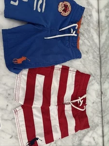Lot Of Two Boys Swimsuits Size 5 - Picture 1 of 12