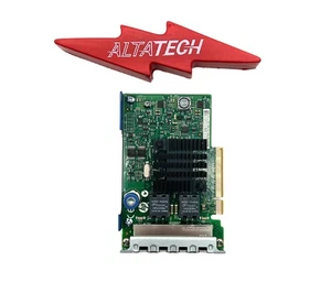 HP 665238-001 Ethernet 1GB Quad-Port 366FLR PCA ALOM PCIeG2x4 Networking Adapter - Picture 1 of 8