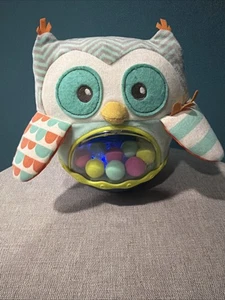 B.toys Owl Be Back Roly Poly Owl - Tested & Working - Picture 1 of 4