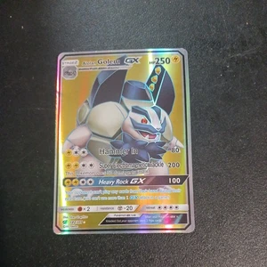 2017 Pokemon: Alolan Golem GX 102/111 - [Full Art] [Crimson Invasion] Mint PSA 9 - Bild 1 von 2