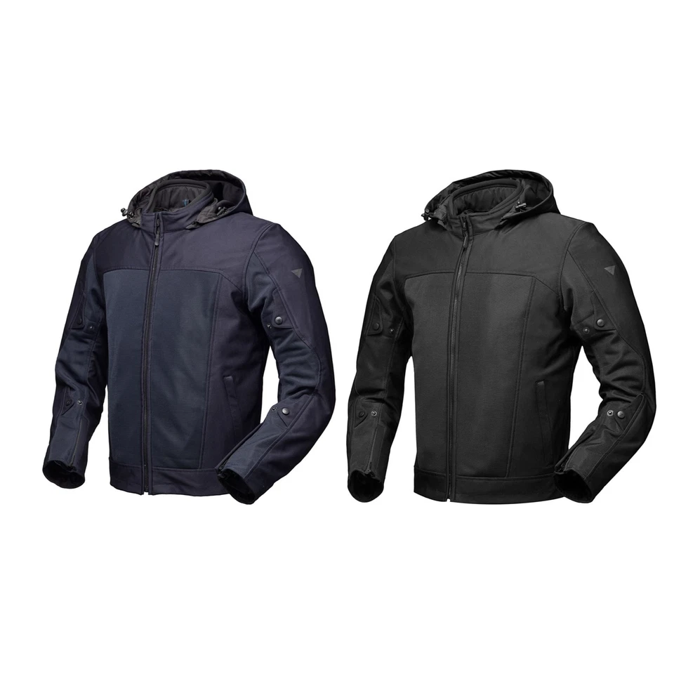 Modeka - Motorrad Herren Hoodie - Davey Air - Mit Humax® Membrane herausnehmbar - Bild 1 von 1