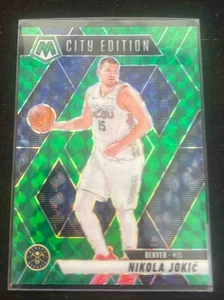 2024 Panini Mosaic Nikola Jokic green #275 City Edition Nuggets - Picture 1 of 2