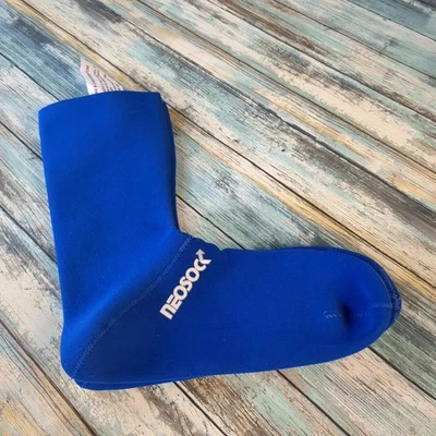 Neosock Blue Neoprene Boot Liners Men Size L Large - Image 1 of 4