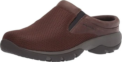 Zueco Merrell Para Hombre Encore Rexton Slide Vent AC+ Gamuza Malla Tierra Oscura Talla 11 Foto 1 de 4