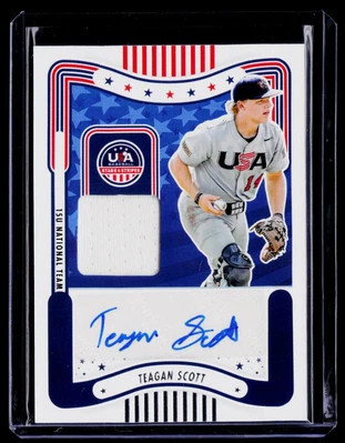 2024 Panini Stars & Stripes USA Baseball *Teagan Scott **Card #SM-TS** RPA - Image 1 of 2