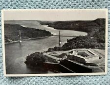 Bucksport, Maine ME ~ Aerial View of Fort Knox B&W Postcard