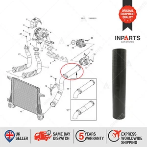 INTERCOOLER TURBO HOSE SILICONE FOR CHEVROLET CAPTIVA VAUXHALL OPEL ANTARA 2.2L - Picture 1 of 12