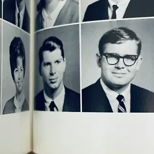 1968 ECU Greenville NC Vince McMahon Yearbook WWE Wrestling Promoter Linda - Picture 1 of 13
