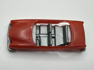 Vintage Plastic Die Cast Mercedes Red Germany diecast convertible Toy Car - Picture 1 of 5