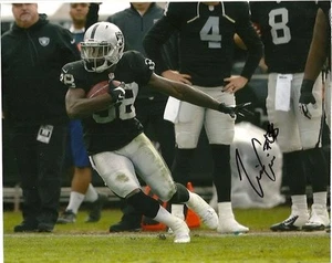 TJ CARRIE Signed Autographed 8x10 Photo Oakland Raiders - Picture 1 of 1