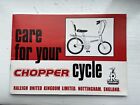Raleigh Chopper Original Brochure/ Leaflet/Guarantee Card/47 Pages