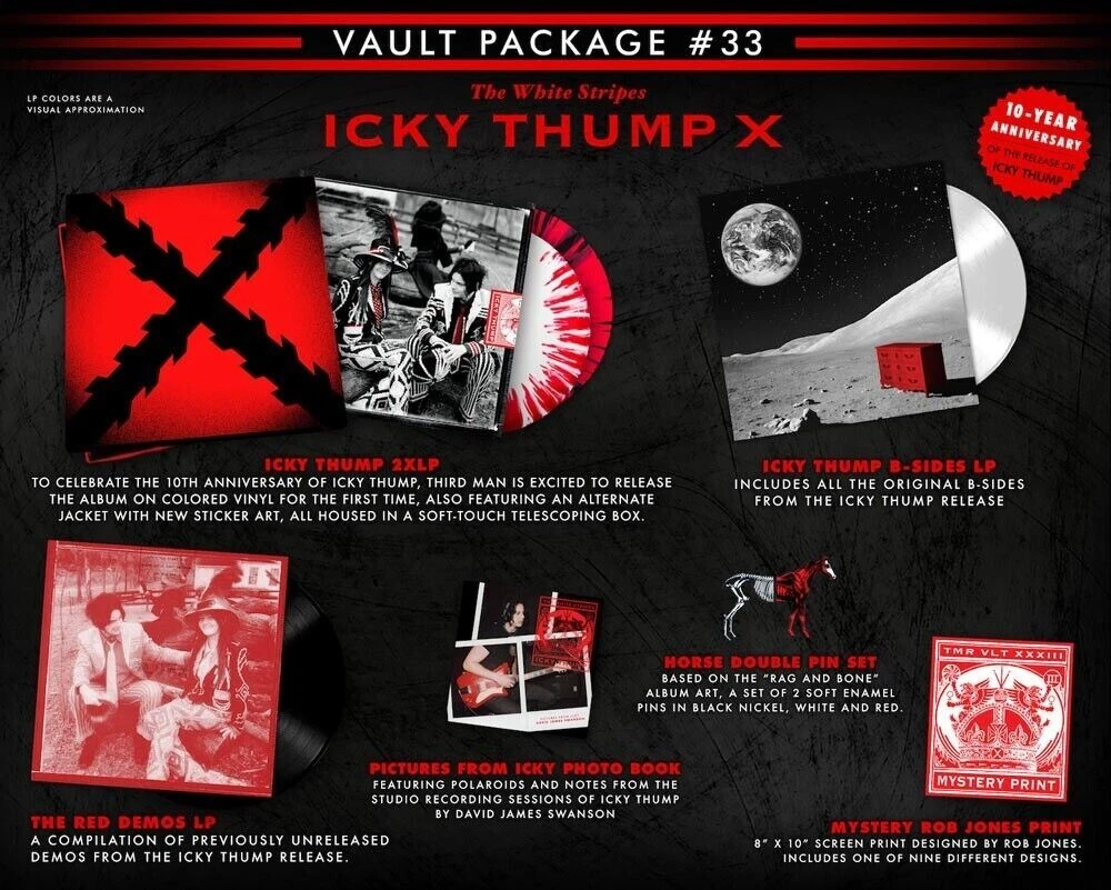 Preços baixos em The White Stripes Box de Discos de vinil | eBay