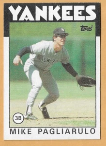 Mike Pagliarulo New York Yankees #327 - Topps NM-MT 1986 - Bild 1 von 2
