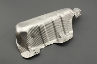 Genuine VW Polo Audi A1 Skoda Fabia SEAT rear silencer heat shield 6Q0825701B - Image 1 of 2
