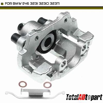 Суппорт дискового тормоза с кронштейном для BMW E46 323Ci 2000 323i 323ti L6 2,5 л задний левый - Изображение 1 из 4