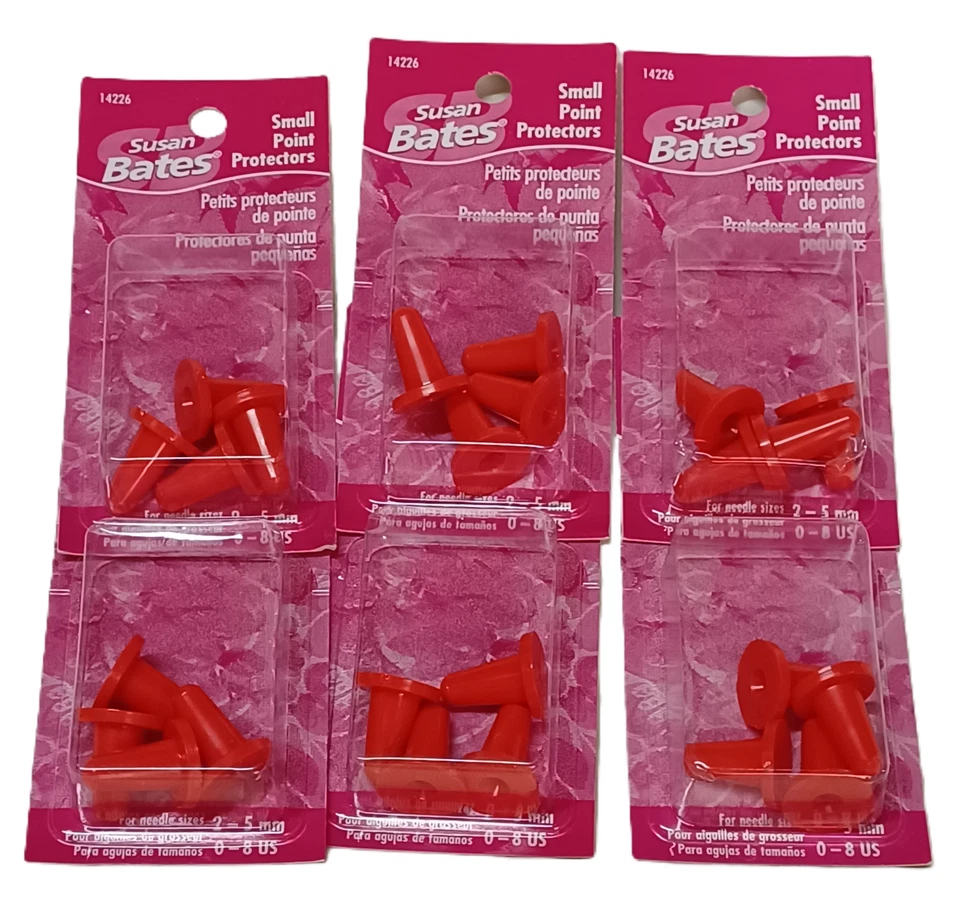 Protectores de punta de aguja de tejer Susan Bates Foto 1 de 1