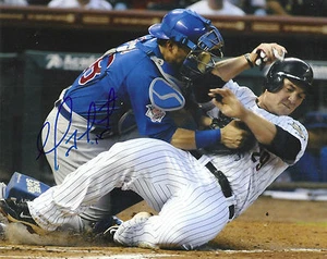 GEOVANY SOTO 'CHICAGO CUBS' NL ROY 2008 CATCHER FIRMADO 8X10 IMAGEN *COA 1 - Imagen 1 de 1