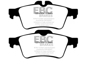 EBC Greenstuff Rear Brake Pads for Volvo V40 Cross Country 2.0 TD D4 190HP (12>) - Picture 1 of 1