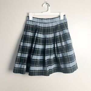 French Toast Plaid Pleated School Girl Mini Skirt 20