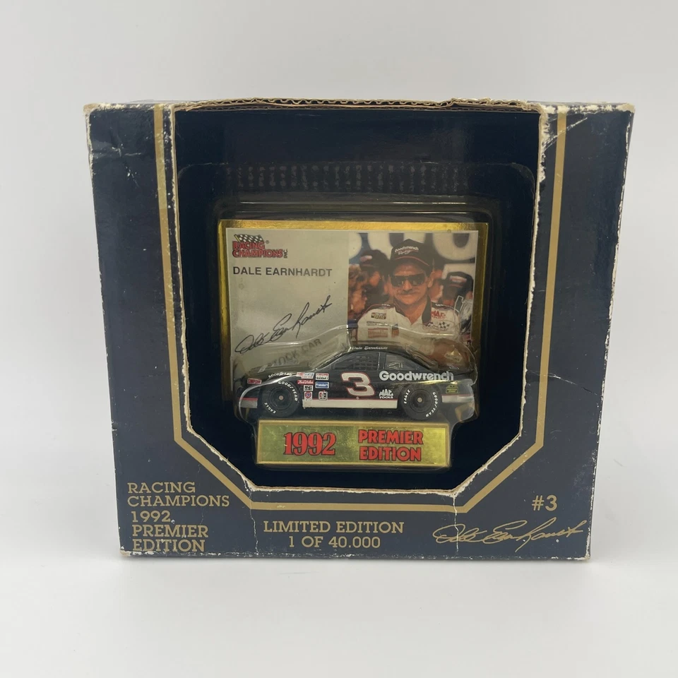 Racing Champions 1992 Premier Edition 1 of 40000 NASCAR #3 Dale Earnhardt