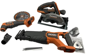 RIDGID 18V 3 Piece Tool Combo Kit w/Bag R92164SBN (OB) - Picture 1 of 8