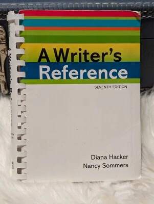 A Writers Reference 7th Edition College Handbook Academic Writing Diana Hacker - Image 1 of 4