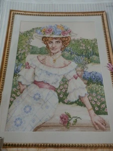 VICTORIAN LADY CROSS STITCH CHART#115 - Picture 1 of 1