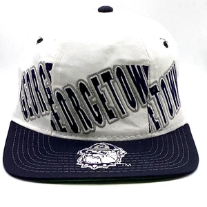Cappello Berretto Vintage Georgetown Hoyas Starter SnapBack Tri Power Regolabile Ncaa - Foto 1 di 7