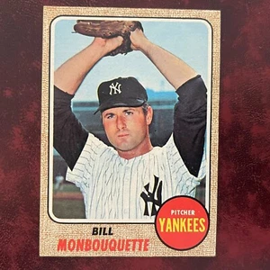1968 Topps Set BILL MONBOUQUETTE #234 NEW YORK YANKEES - NM/MINT *HIGH GRADE* - Picture 1 of 2